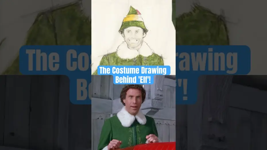 Видео к фильму Эльф | The Original Costume Drawing Behind &lsquo;Elf&rsquo;!