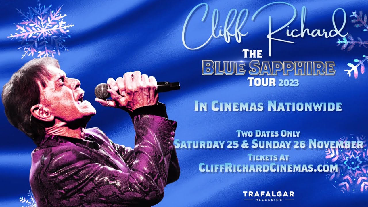 Видео к фильму Cliff Richard: The Blue Sapphire Tour 2023 | Cliff Richard: The Blue Sapphire Tour 2023 | Official Cinema Trailer