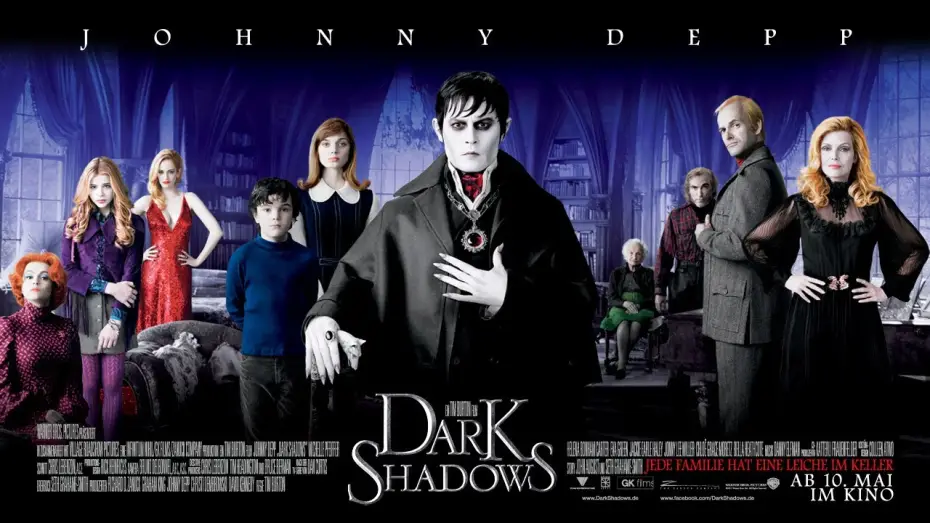 Видео к фильму Мрачные тени | DARK SHADOWS - offizieller Trailer #1 deutsch HD