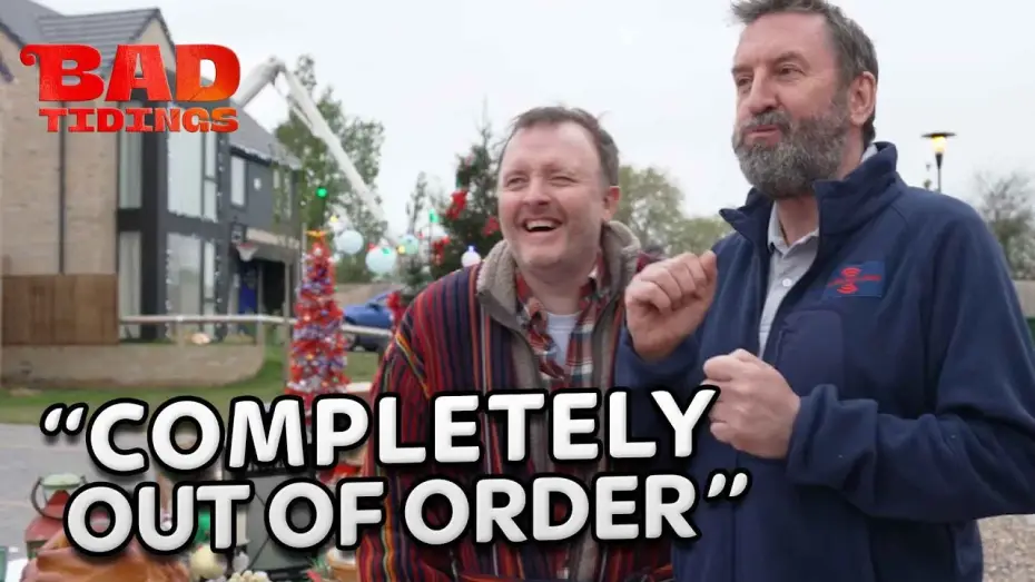 Видео к фильму Плохие новости | Chris McCausland and Lee Mack's Hilarious On-Set Tour of Bad Tidings