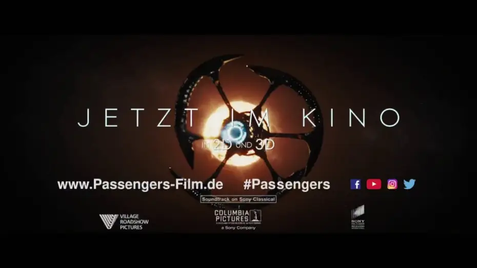 Видео к фильму Пассажиры | PASSENGERS - Movie Event 20" - JETZT IM KINO!
