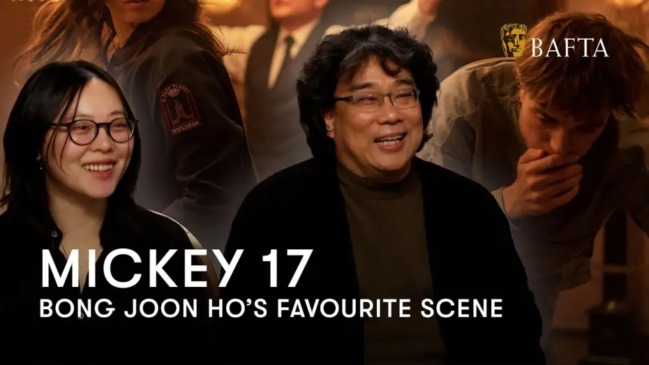 Видео к фильму Микки 17 | How Robert Pattinson Surprised Director Bong in Mickey 17 | BAFTA