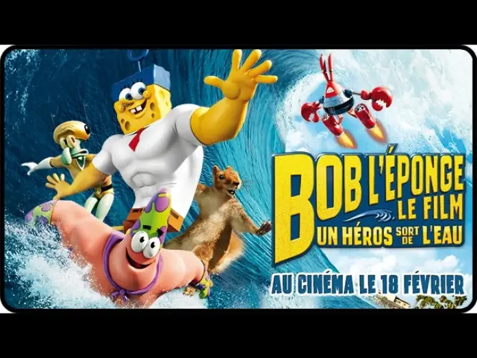 Видео к фильму Губка Боб в 3D | BOB L'&Eacute;PONGE - Bande Annonce 2 VF