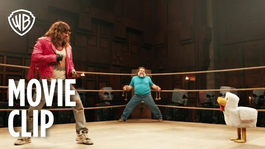 Видео к фильму A Minecraft Movie | Movie Clip  - Chicken Jockey