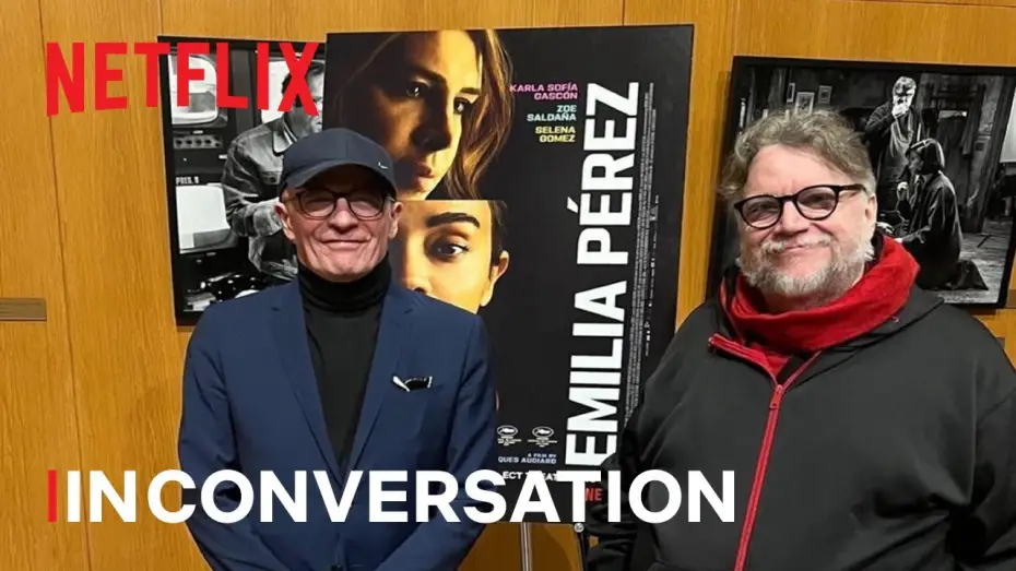 Видео к фильму Эмилия Перес | Guillermo del Toro & Jacques Audiard discuss Emilia P&eacute;rez
