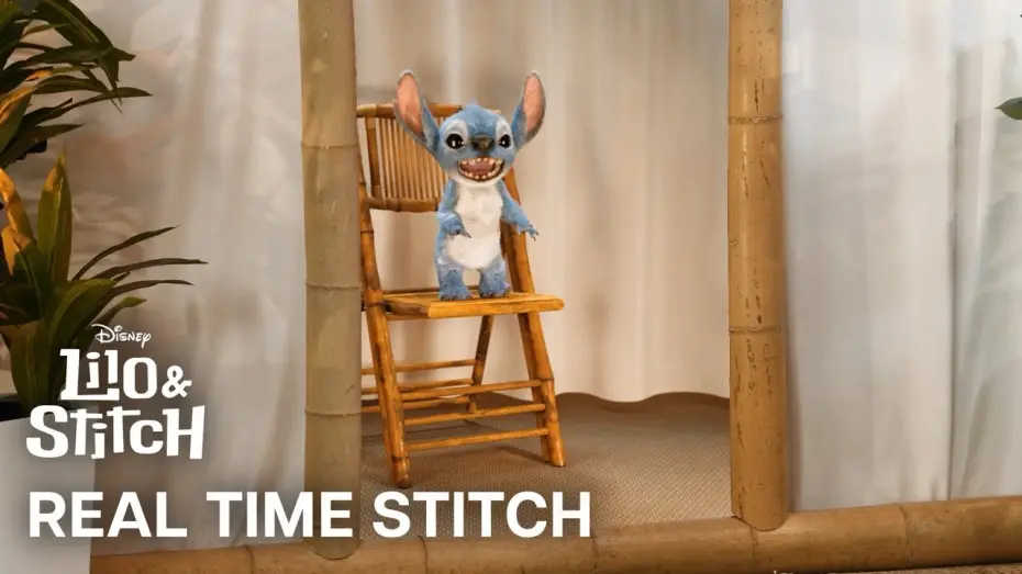 Видео к фильму Лило и Стич | Real-Time Stitch | Behind the Magic