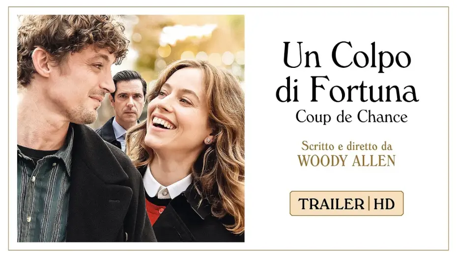 Видео к фильму Великая ирония | Un colpo di fortuna di Woody Allen presentato a Venezia 80 |Trailer ufficiale ITA HD