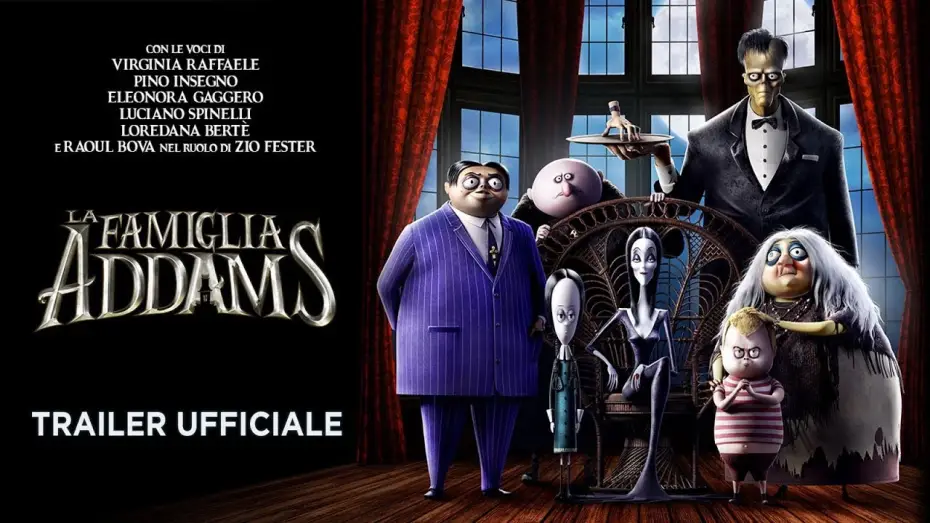 Видео к фильму Семейка Аддамс | La famiglia Addams - Teaser trailer italiano ufficiale [HD]
