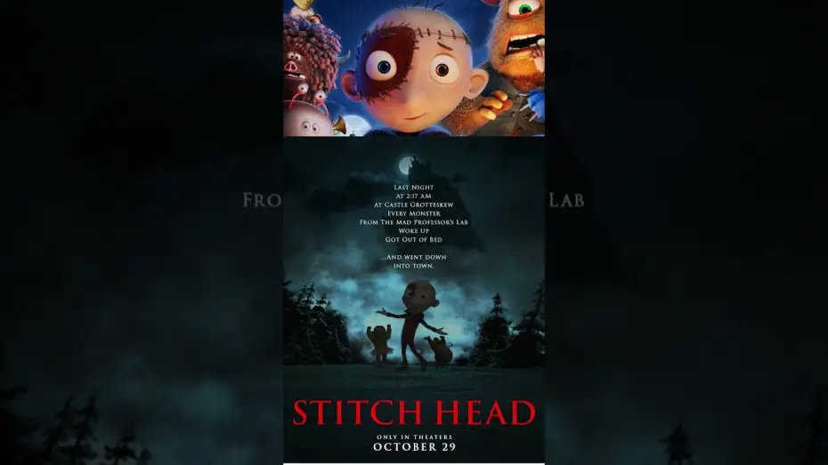 Видео к фильму Стич-хэд. Хранитель монстров | STITCH HEAD x WEAPONS x BUGONIA parody posters