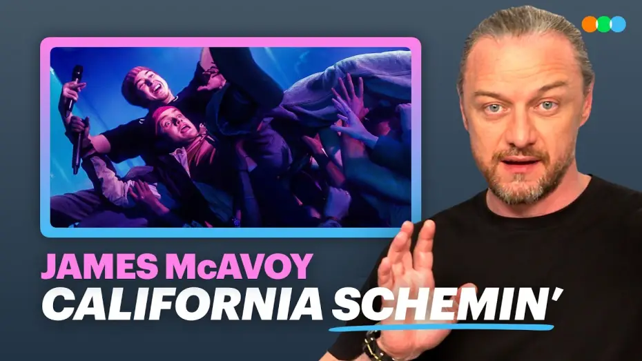 Видео к фильму California Schemin' | James McAvoy Shares His Cinematic Inspirations