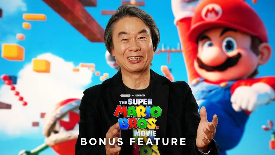 Видео к фильму Братья Супер Марио в кино | Shigeru Miyamoto Explains the Mario Kart Scene - Bonus Feature