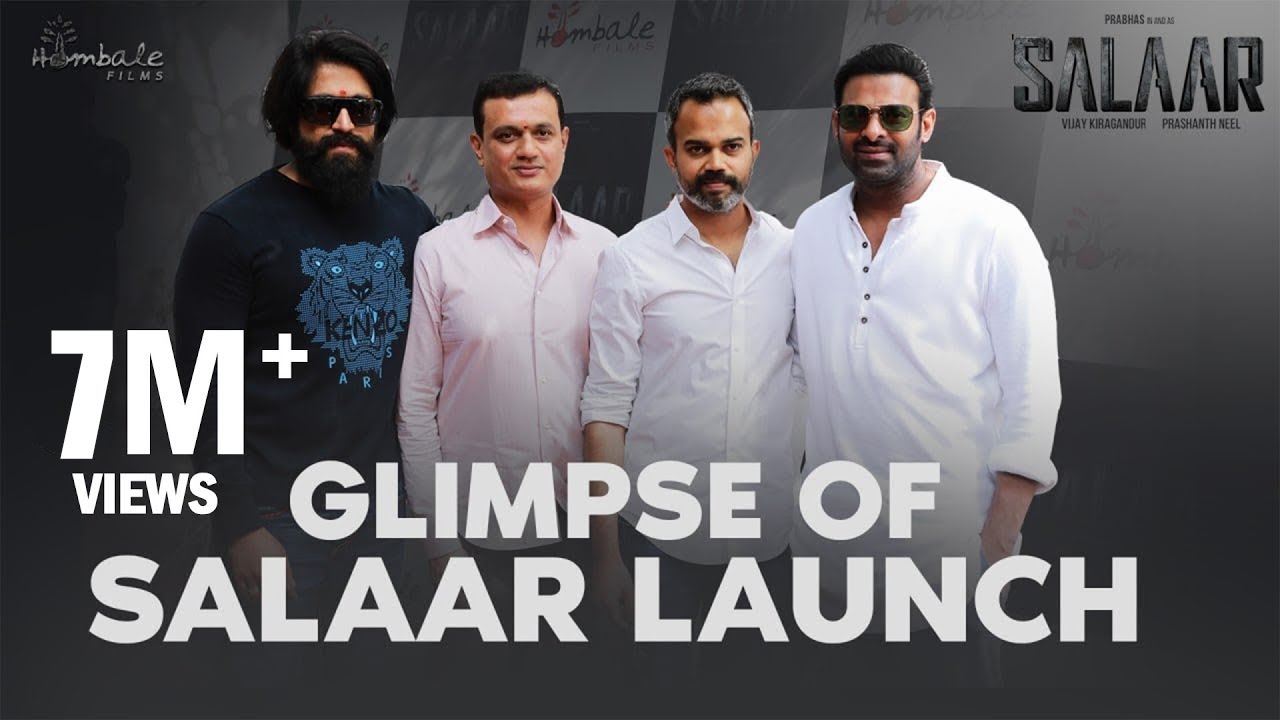 Видео к фильму Салаар, часть 1: Прекращение огня | Glimpse Of Salaar Launch | Prabhas | Prashanth Neel | Vijay Kiragandur | Hombale Films