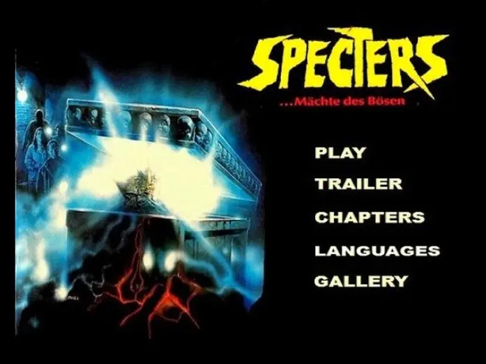 Видео к фильму Specters | Spectre - 1987 (Trailer on DVD + Menu)