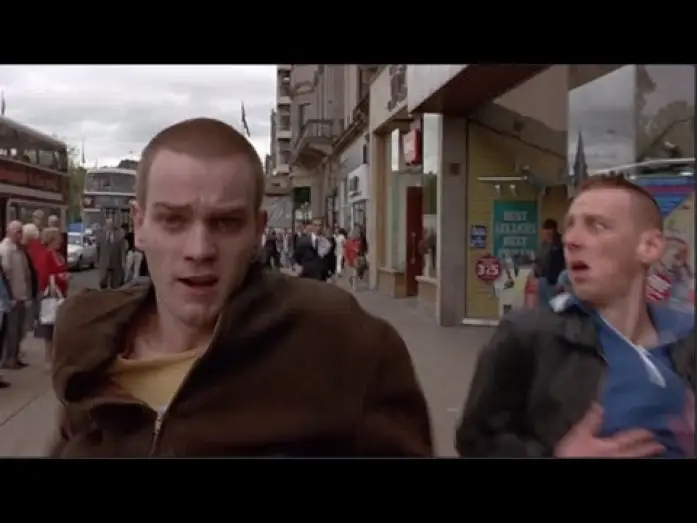 Видео к фильму На игле | Trainspotting - Choose Life - Opening scene - HD WITH ENGLISH SUBTITLES
