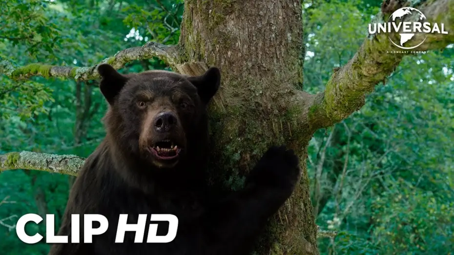 Видео к фильму Кокаиновый медведь | Clip - Peter se olvida de que los osos saben trepar &aacute;rboles