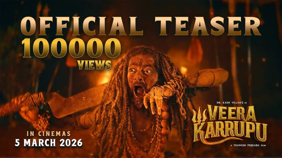 Видео к фильму Veera Karruppu | Veera Karrupu - Teaser | Kash Villanz | Thanesh Perrabu | Rupini Krishnan | In Cinemas 5 March 2026