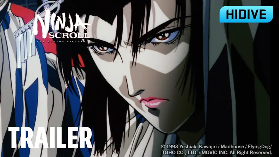 Видео к фильму Манускрипт ниндзя | Ninja Scroll | 4k Restoration Trailer | Coming to Theaters Oct 2026