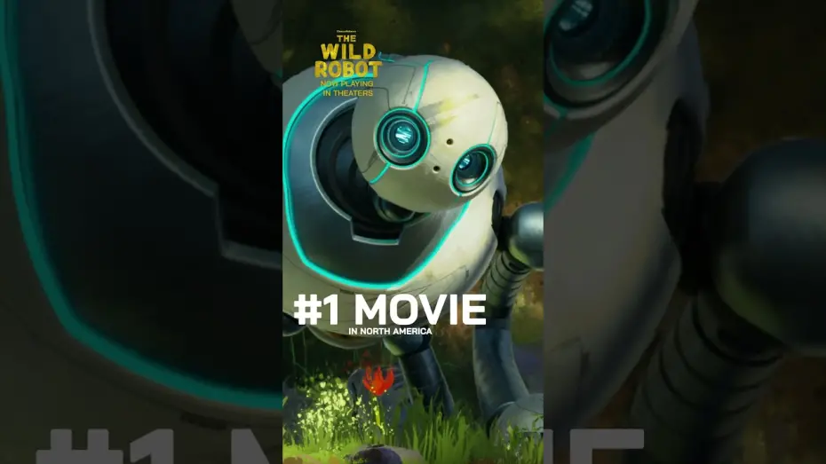 Видео к фильму The Wild Robot | In Theaters Now (Performance Fresh Vertical)