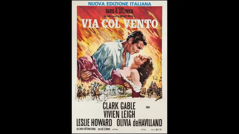 Видео к фильму Унесённые ветром | VIA COL VENTO Trailer Italiano del'edizione 1977 Restaurato