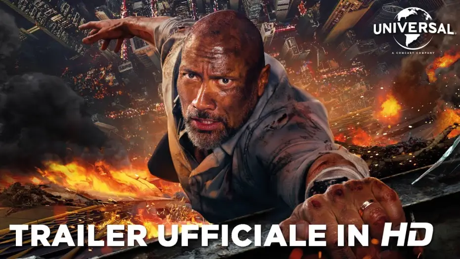 Видео к фильму Небоскреб | SKYSCRAPER con Dwayne Johnson - Secondo trailer italiano ufficiale