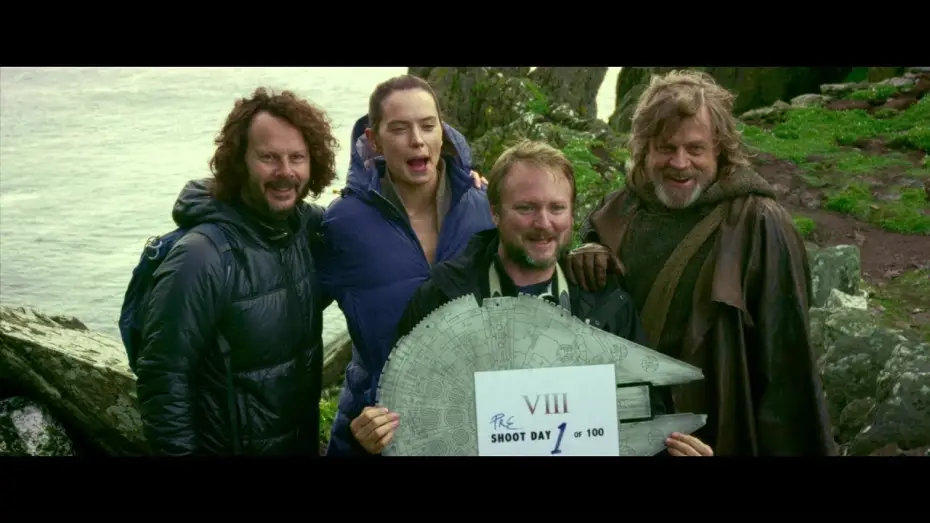 Видео к фильму Звёздные войны: Эпизод 8 - Последние джедаи | Star Wars : Les Derniers Jedi - Reportage : Coulisses du tournage