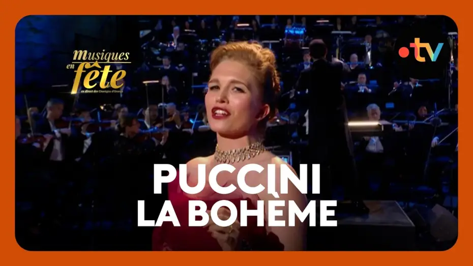 Видео к фильму Musiques en f&ecirc;te des Chor&eacute;gies d'Orange | Puccini - La Boh&egrave;me, "Quando me'n vo" avec Emy Gazeilles