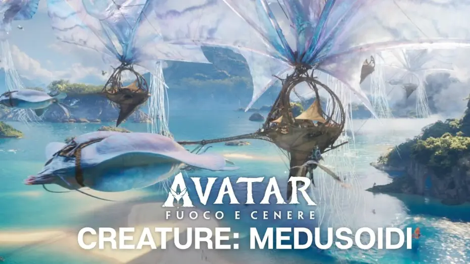 Видео к фильму Аватар 3 | Avatar: Fuoco e Cenere | Dietro Le Quinte | Medusoidi