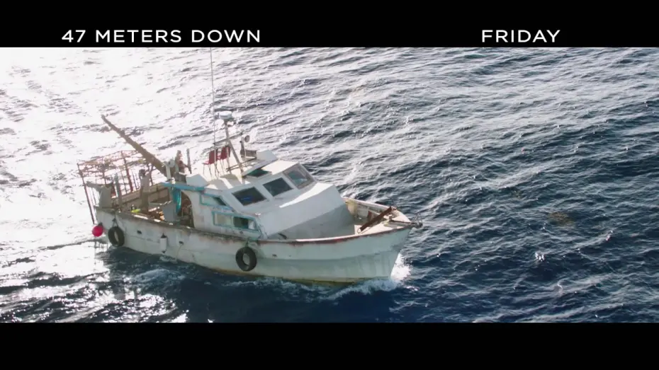 Видео к фильму Синяя бездна | 47 Meters Down - In Theatres Friday (30s)