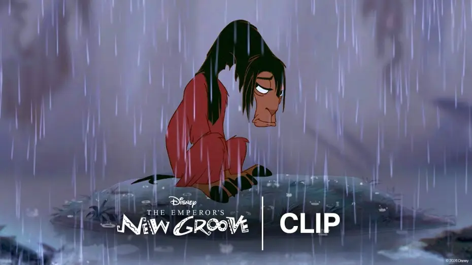 Видео к фильму Похождения императора — Kuzco Wallowing in the Rain - Official Clip