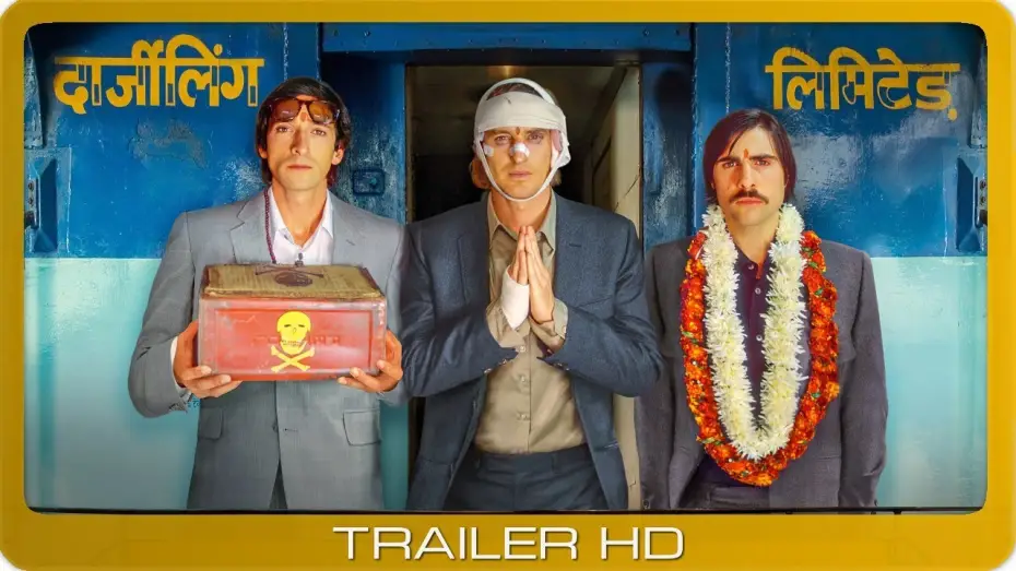 Видео к фильму Поезд на Дарджилинг. Отчаянные путешественники | Darjeeling Limited ≣ 2007 ≣ Trailer ≣ Remastered ≣ German | Deutsch