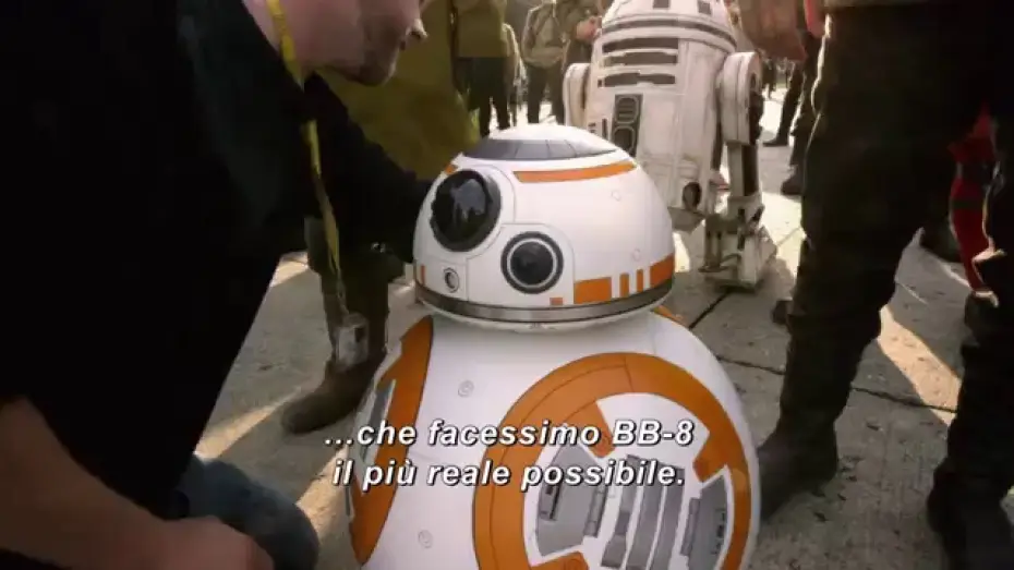 Видео к фильму Звёздные войны: Эпизод 7 - Пробуждение силы | Star Wars: Il Risveglio della Forza - BB-8 - Pod dal film | HD