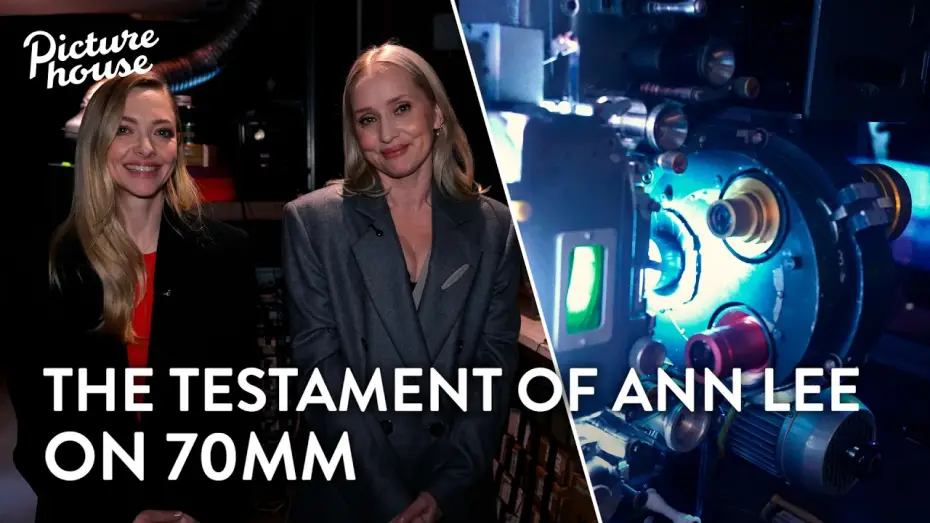 Видео к фильму Завещание Анны Ли | Amanda Seyfried and Mona Fastvold Talk 70mm