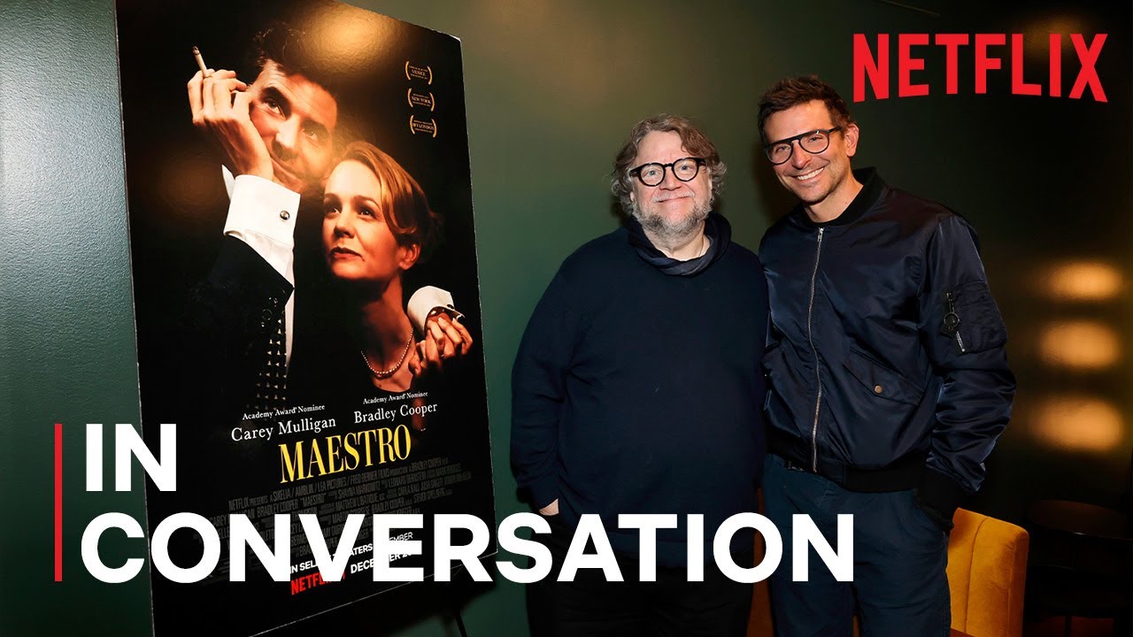Видео к фильму Маэстро Бернстайн | Bradley Cooper and Guillermo del Toro Discuss Directing Maestro