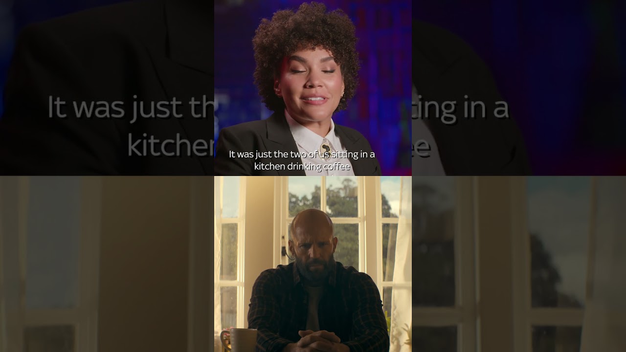 Видео к фильму Пчеловод | Emmy Raver-Lampman on working with Jason Statham