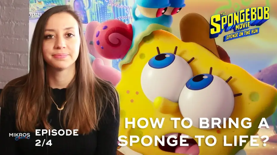 Видео к фильму Губка Боб в бегах | [Talks][#SpongeBobMovie] How To Bring a Sponge to Life? 2/4
