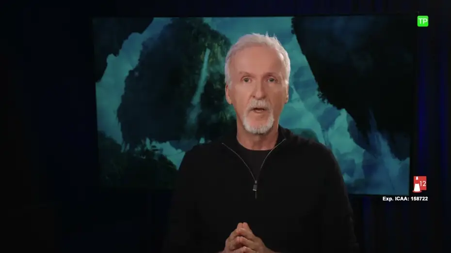 Видео к фильму Аватар | Saludo de James Cameron