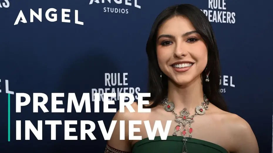 Видео к фильму Нарушители правил | Sara Malal Rowe Red Carpet Interview | Inside Angel Studios