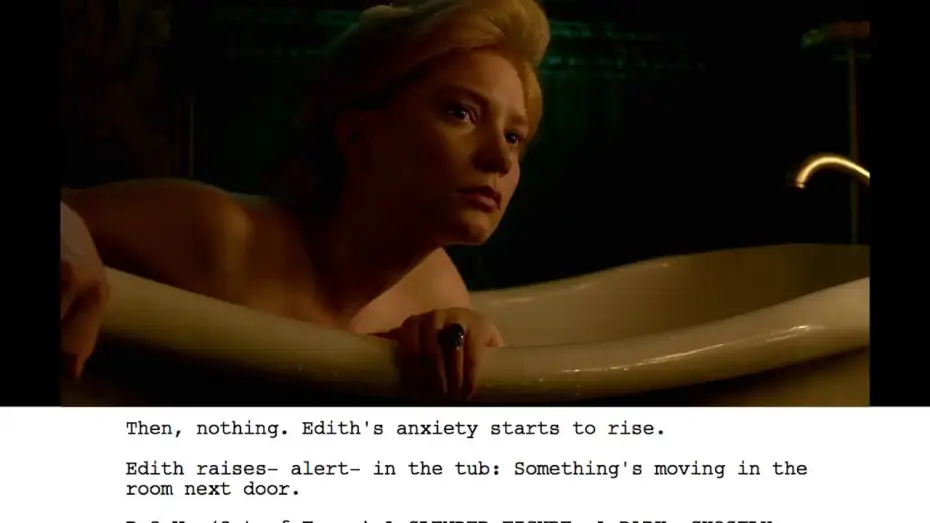 Видео к фильму Багровый пик | From Script to Screen: Bath Scene