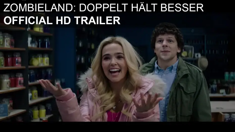 Видео к фильму Zомбилэнд: Контрольный выстрел | Zombieland 2: Doppelt h&auml;lt besser - Trailer Deutsch HD