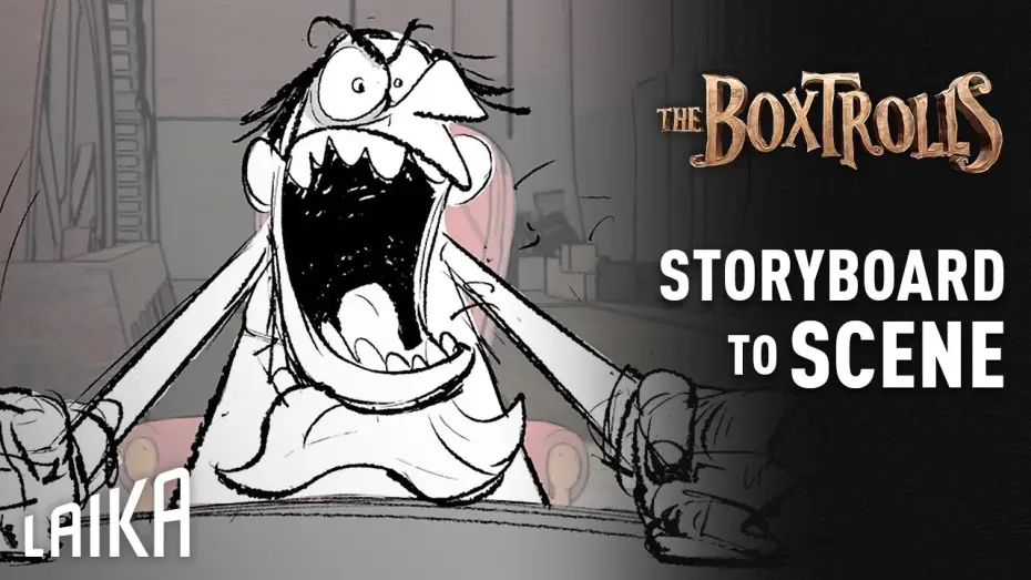 Видео к фильму Семейка монстров | &rdquo;Someone's Got The Cheese Fits&rdquo; Storyboard to Scene