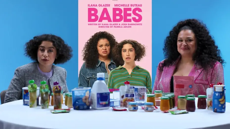 Видео к фильму Babes | Ilana Glazer and Michelle Buteau Talk BABES While Eating Baby Food