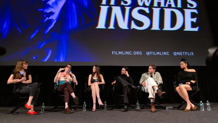 Видео к фильму Важно, что внутри | Greg Jardin, Brittany O&rsquo;Grady, James Morosini, and more on It's What's Inside