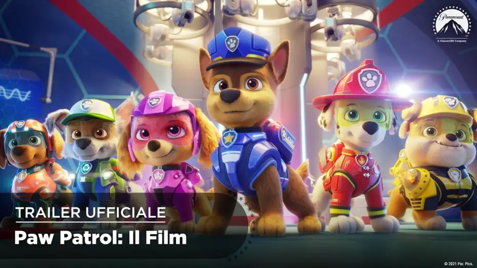 Видео к фильму Щенячий патруль в кино | PAW Patrol: Il Film - Trailer Ufficiale