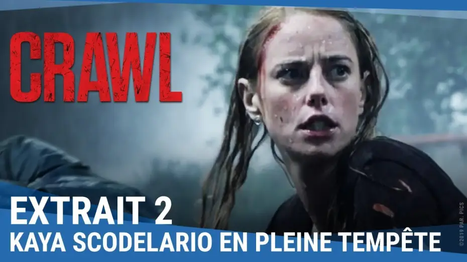 Видео к фильму Капкан | Kaya Scodelario en pleine temp&ecirc;te VOST
