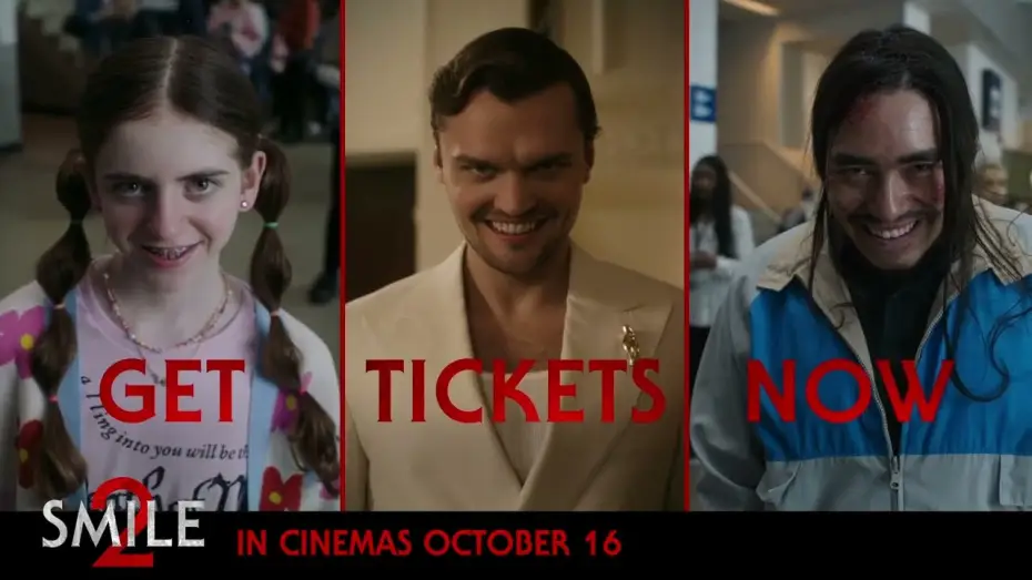 Видео к фильму Улыбка 2 | Time to smile! Get tickets now.