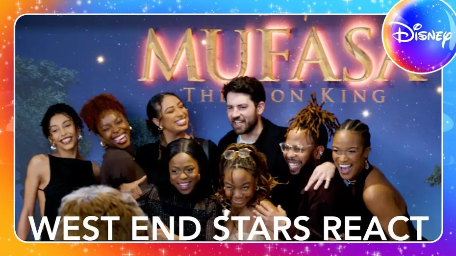 Видео к фильму Mufasa: The Lion King | Exclusive Reactions from Disney UK & West End Stars!
