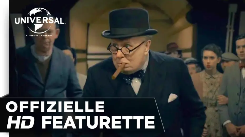 Видео к фильму Темные времена — Die dunkelste Stunde - Featurette "Man behind Legend" deutsch/german HD