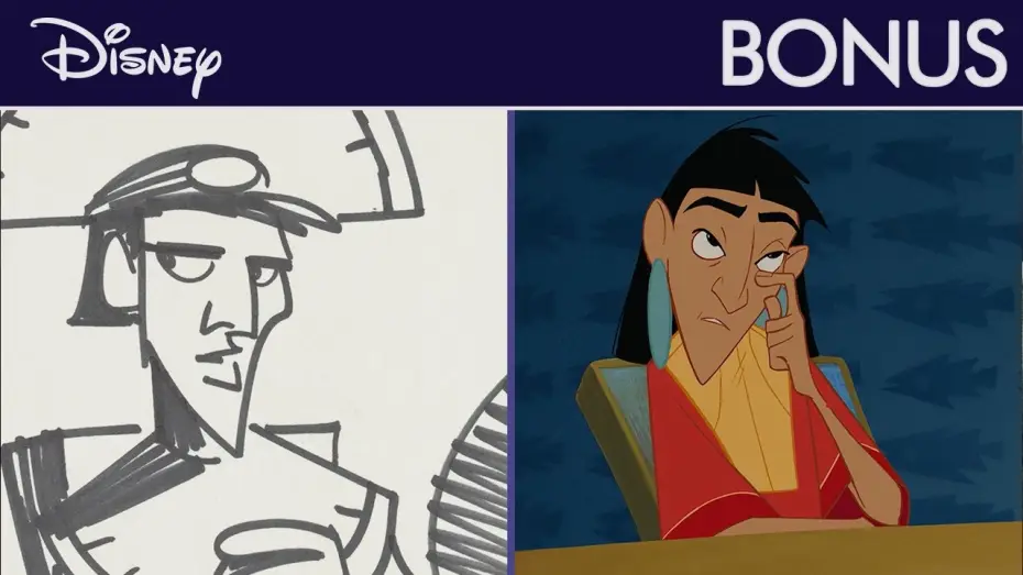 Видео к фильму Похождения императора | Kuzco, l&rsquo;empereur m&eacute;galo - Storyboards vs Film : Comparaison sc&egrave;ne par sc&egrave;ne du &laquo; D&icirc;ner &raquo; | Disney