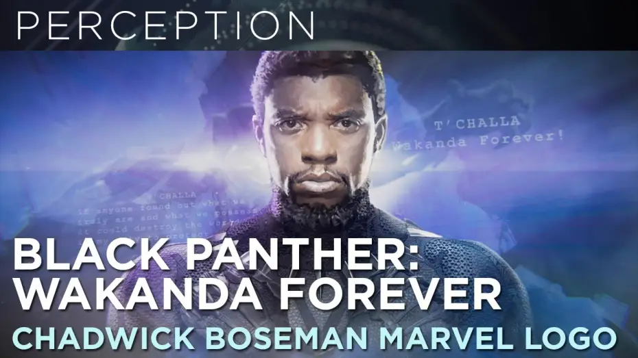 Видео к фильму Чёрная Пантера: Ваканда навеки | Chadwick Boseman Opening Marvel Logo Animation