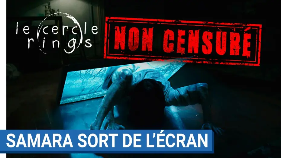 Видео к фильму Звонки | LE CERCLE - RINGS - Samara sort de l'&eacute;cran (version non censur&eacute;e)